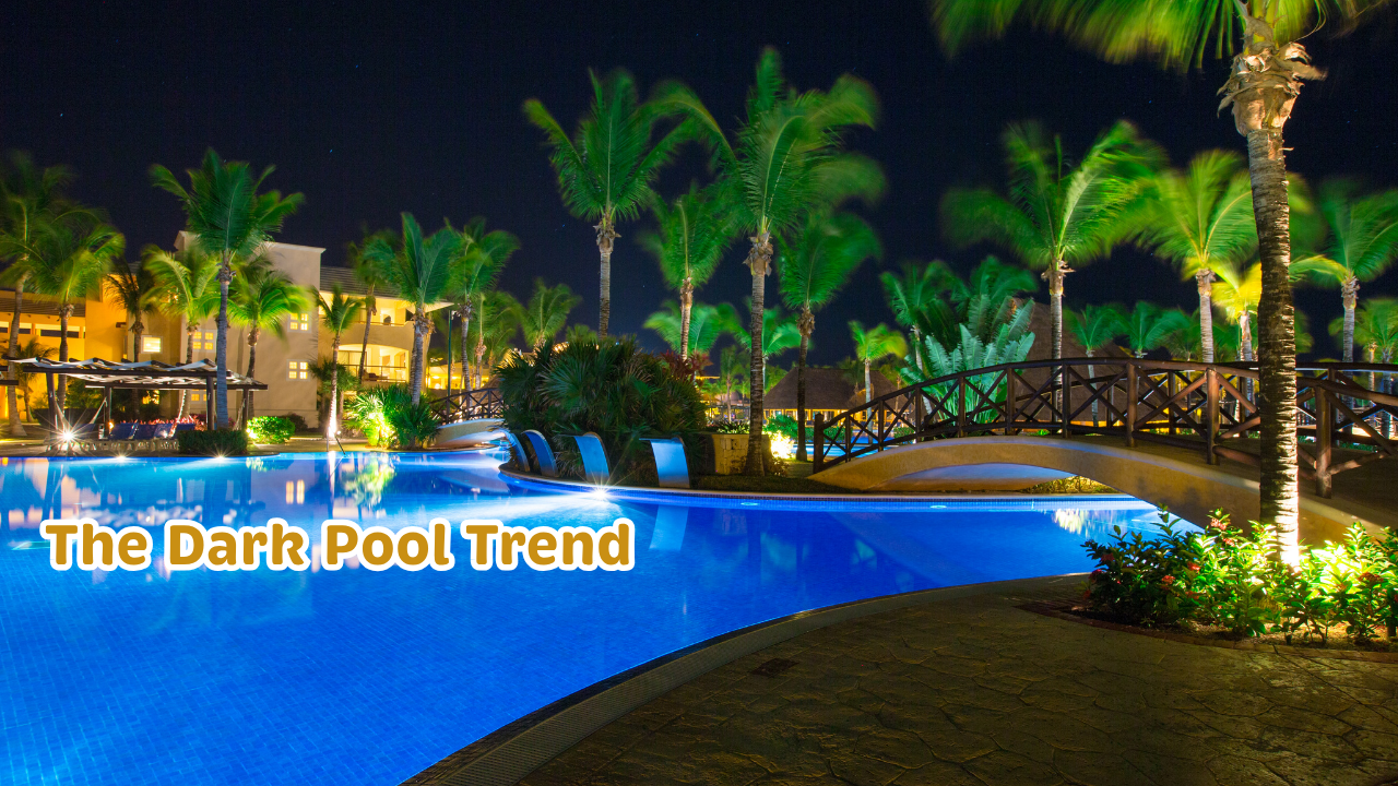 The Dark Pool Trend: Black and Deep-Toned Finishes in Tropical Light