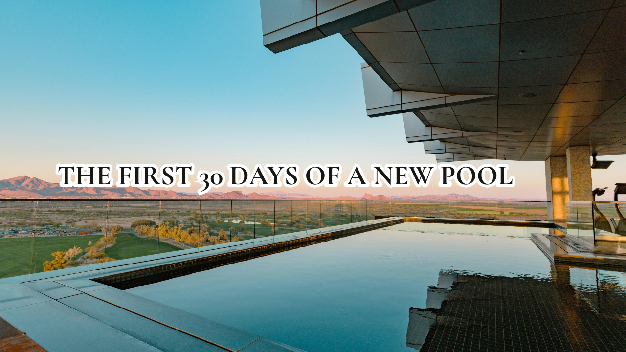 The First 30 Days of a New Pool: Startup, Curing and the Care That Sets Its Future