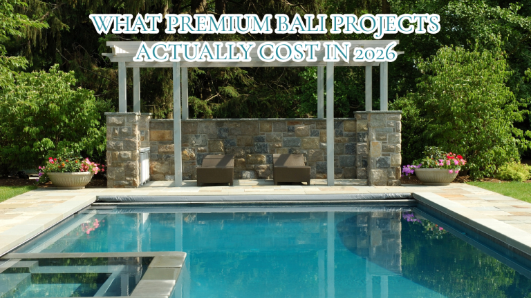 The Luxury Pool Investment Guide: What Premium Bali Projects Actually Cost in 2026
