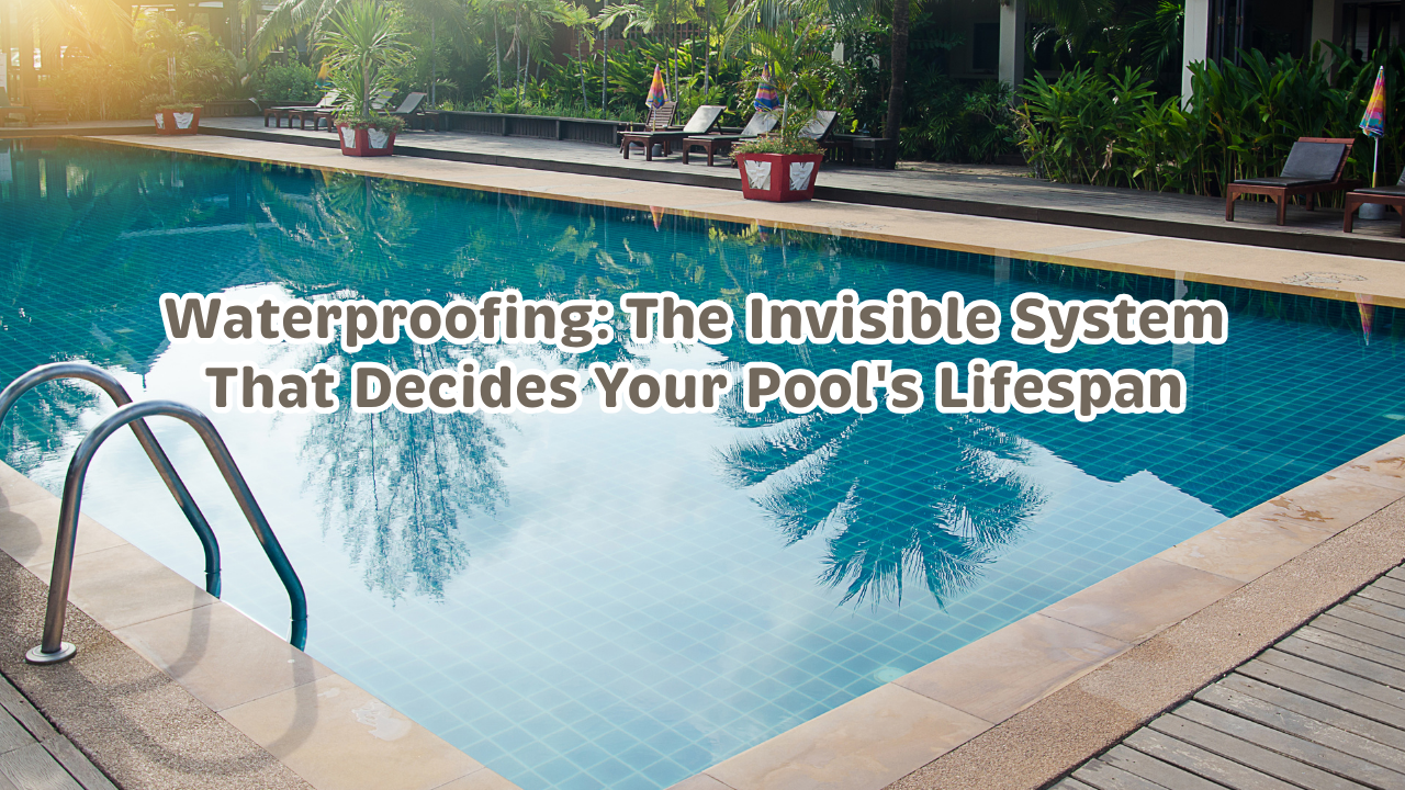 Waterproofing: The Invisible System That Decides Your Pool’s Lifespan
