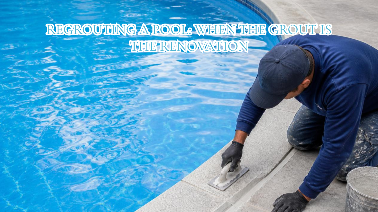 Regrouting a Pool: When the Grout Is the Renovation