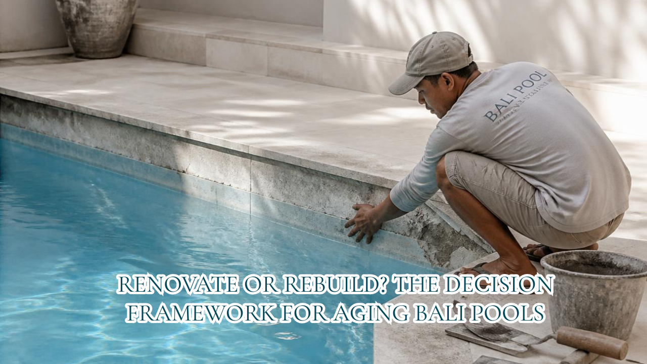 Renovate or Rebuild? The Decision Framework for Aging Bali Pools